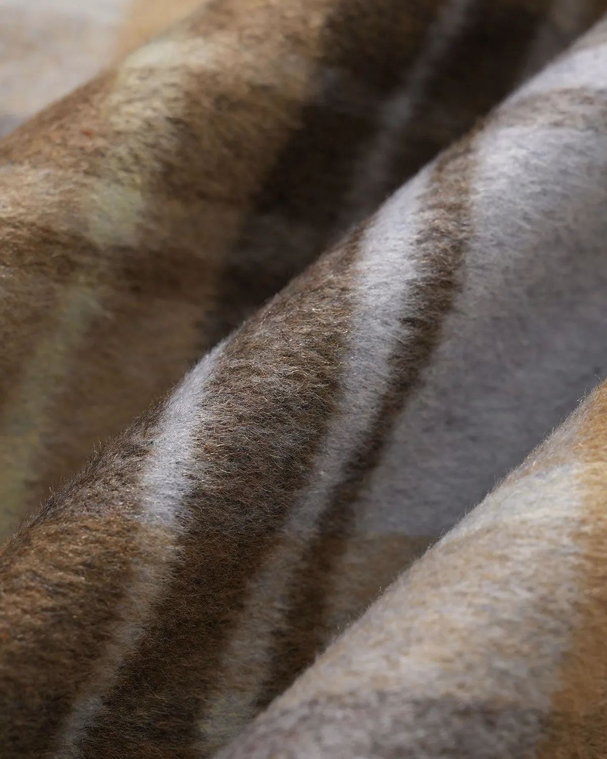 Brown Plaid Loose Jacket sold by rihoas product image thumbnail 3