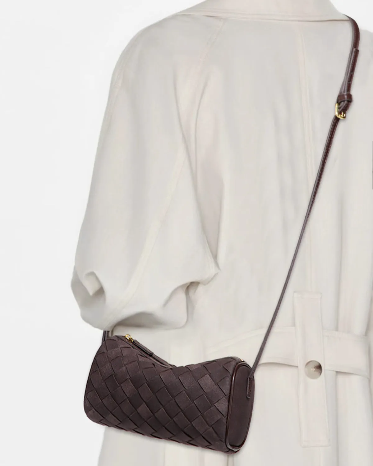 Brown PU Leather Handbag sold by rihoas product image thumbnail 4
