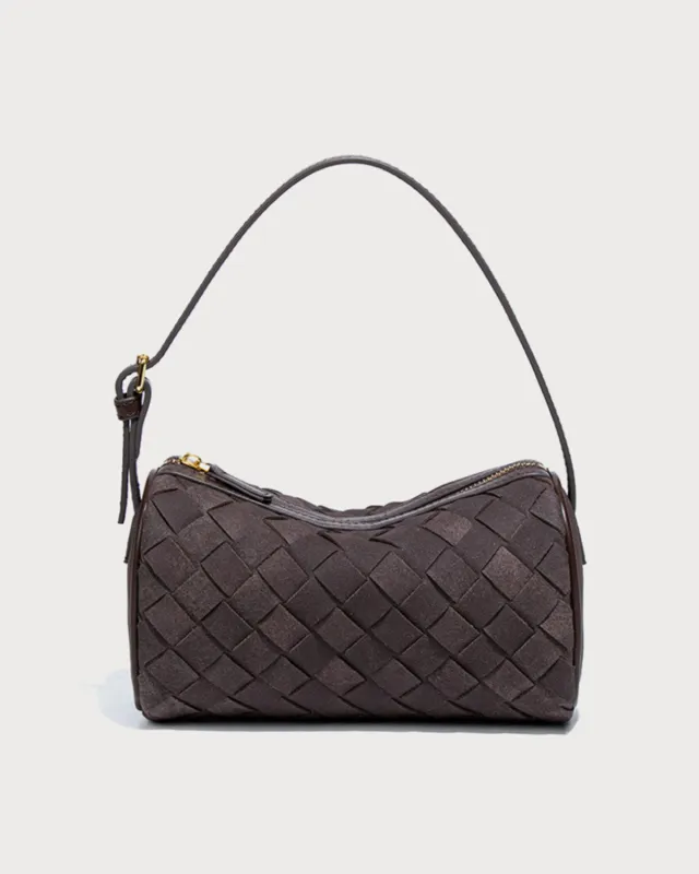 Brown PU Leather Handbag sold by rihoas