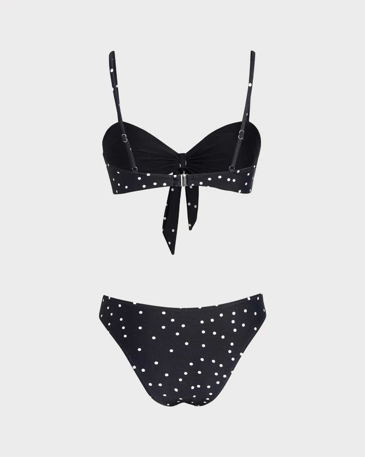 Black Polka Dot Bikini Sets sold by rihoas product image thumbnail 4