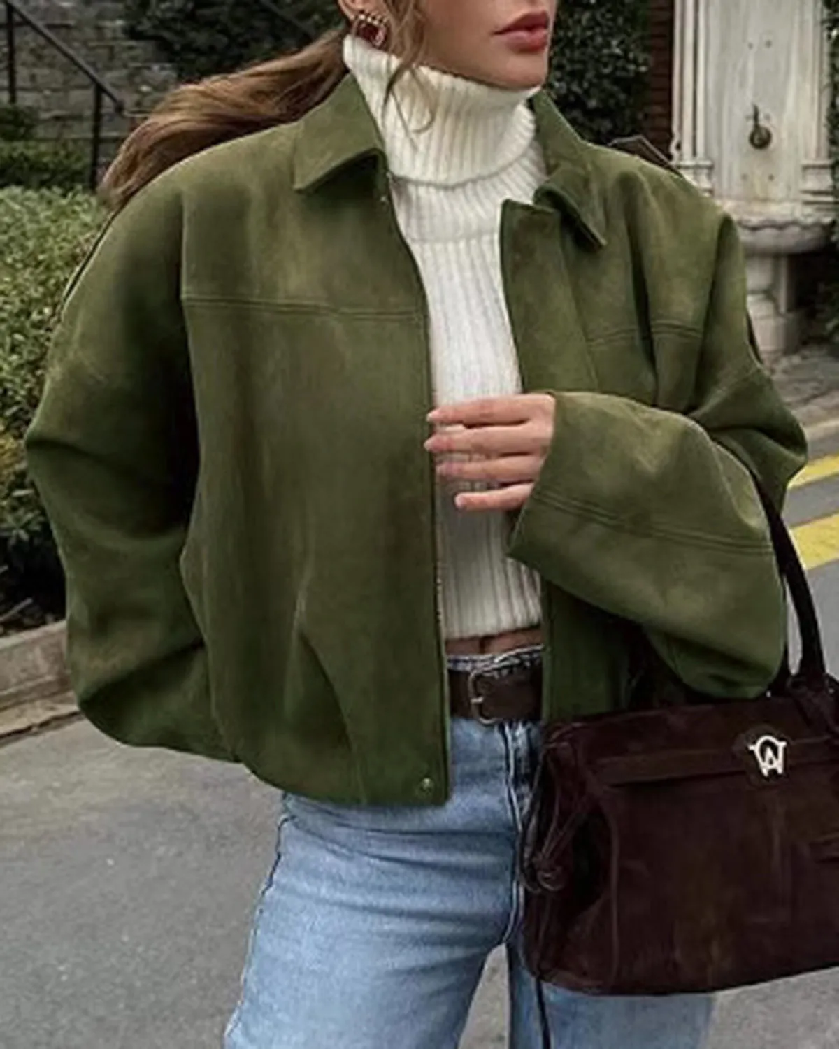 Green Button Jacket sold by rihoas