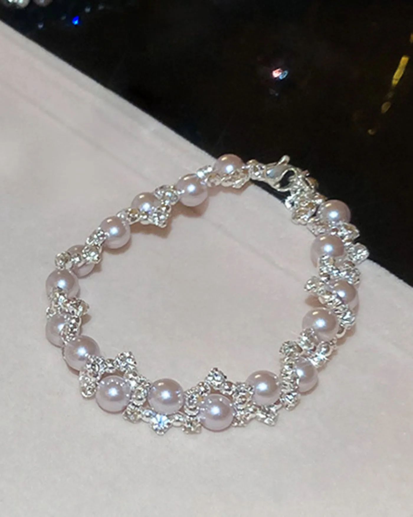 Pink Pearl Bracelet sold by rihoas product image thumbnail 3