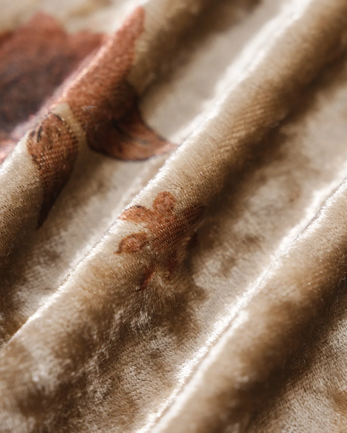 Camel Strap Floral Velour Maxi Dress sold by rihoas product image thumbnail 2