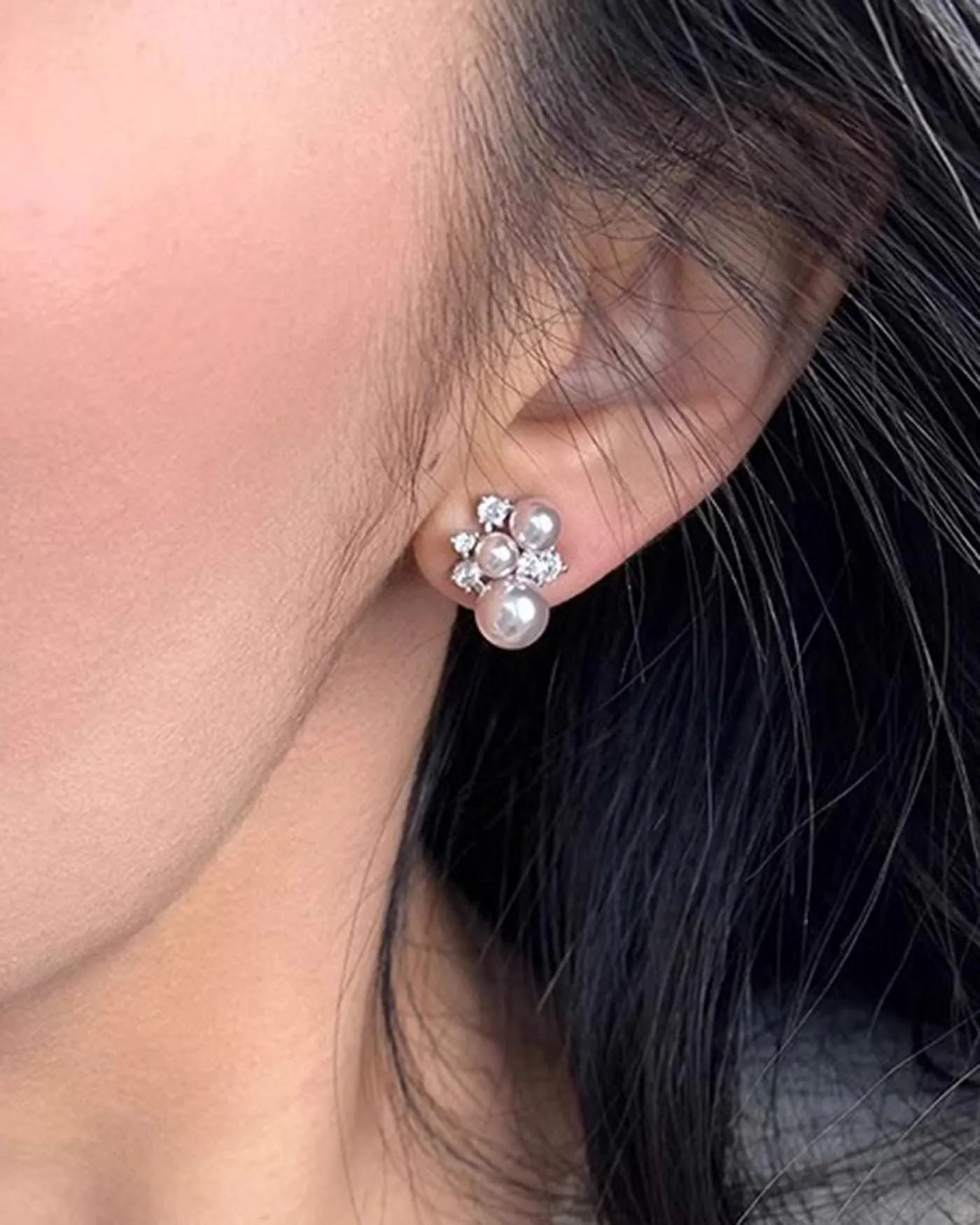 Women's Pearls Earrings sold by rihoas product image thumbnail 2