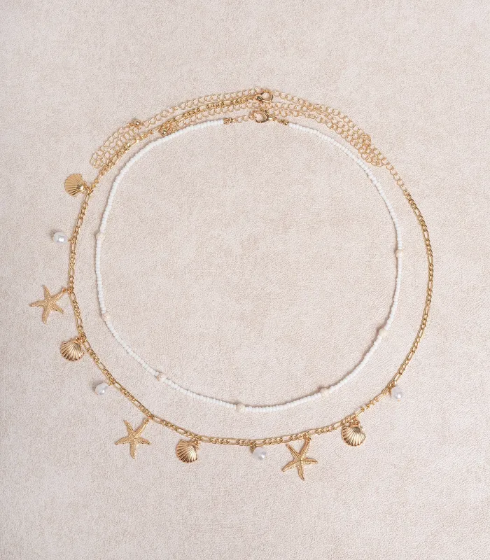 Seed Bead Waist Chain sold by rihoas