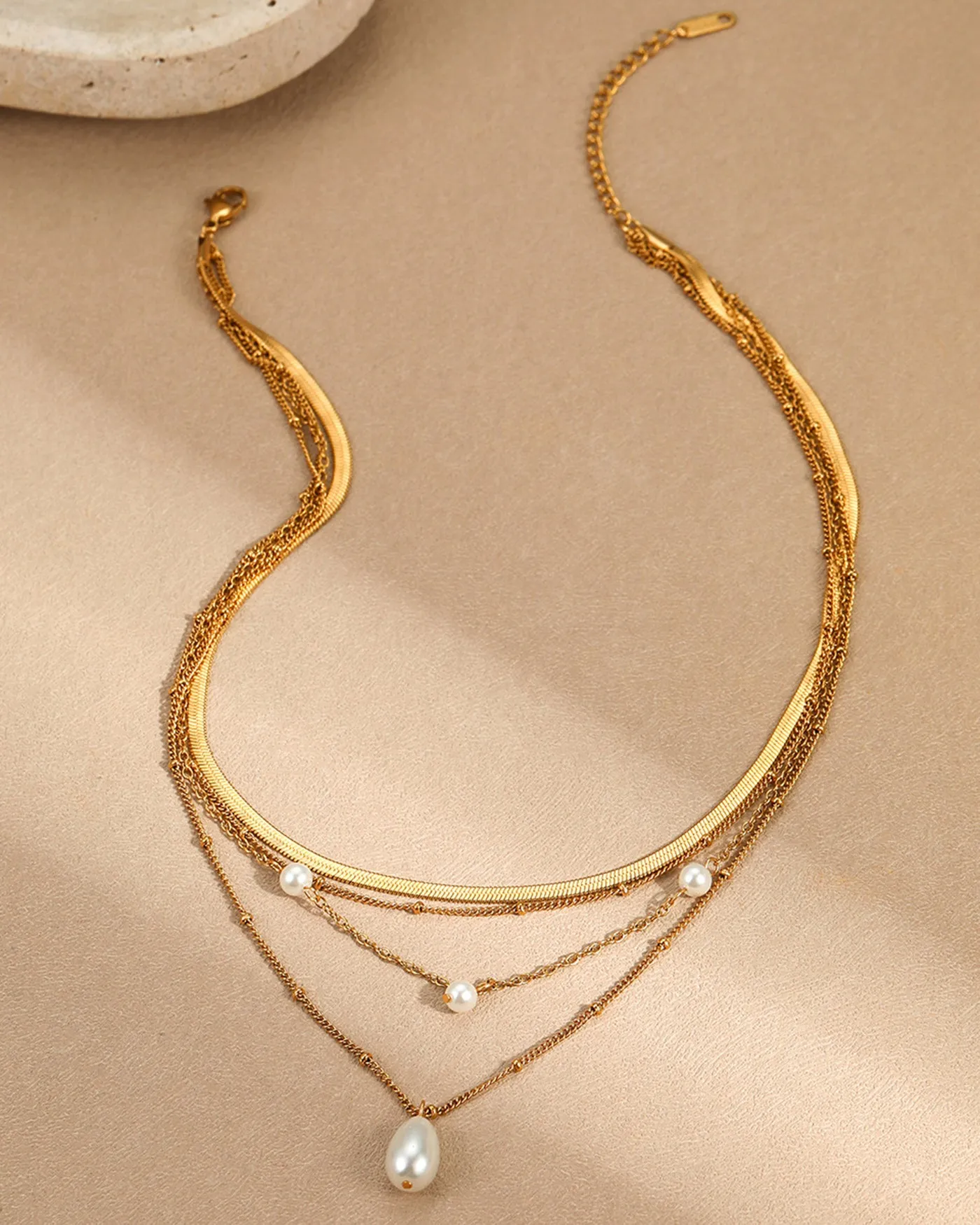 Gold Necklace sold by rihoas product image thumbnail 2