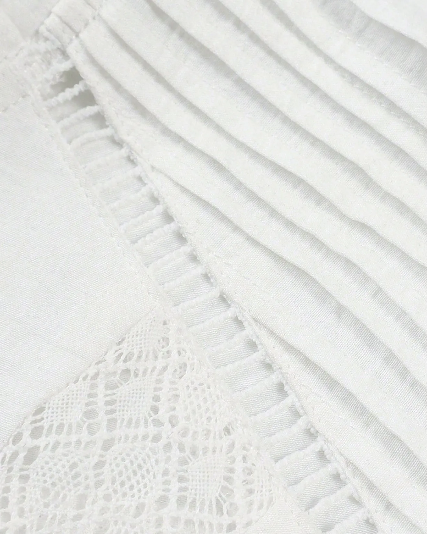 White Button Ruffled Shirt sold by rihoas product image thumbnail 4