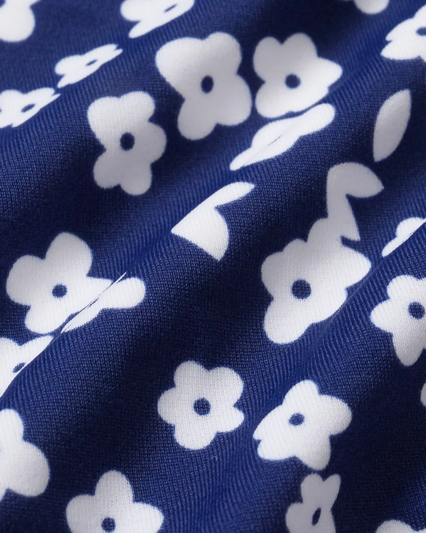 Blue Halter Floral Triangle Bikini Set sold by rihoas product image thumbnail 3