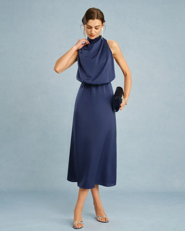 Blue Turtle Tunic Midi Dress made by rihoas