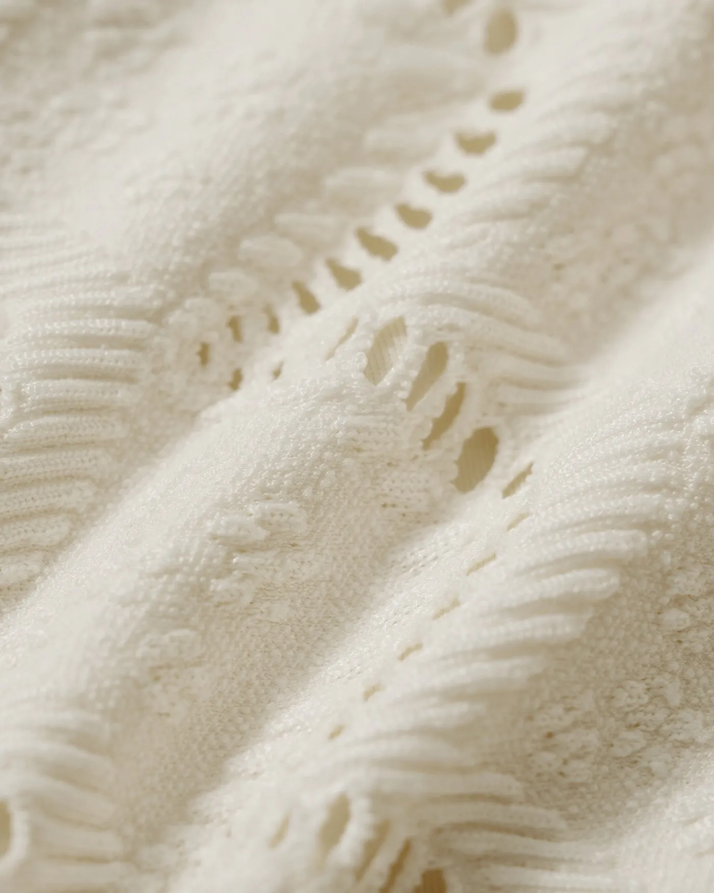 Off White Drawstring Bandeau Bikini Set sold by rihoas product image thumbnail 4