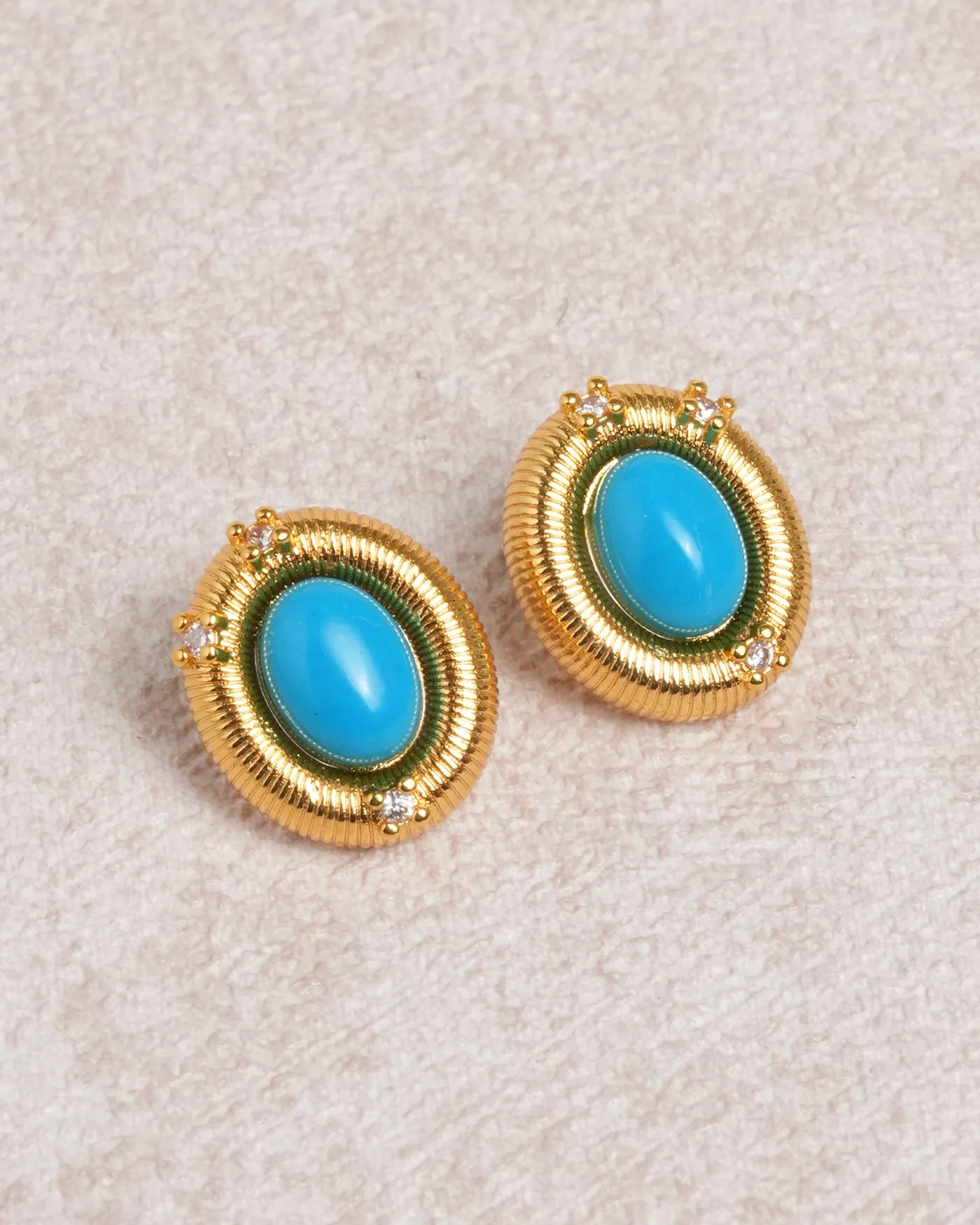 Blue Turquoise Earrings sold by rihoas product image thumbnail 2