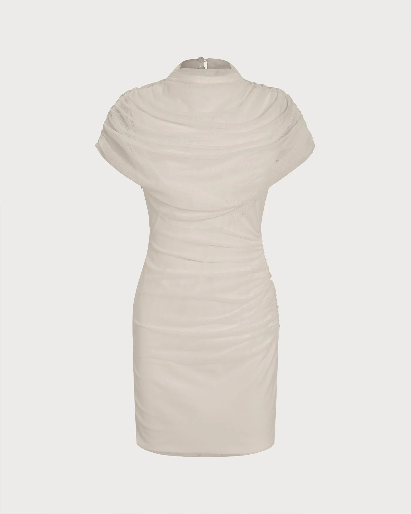 Apricot Turtle Bodycon Mini Dress sold by rihoas