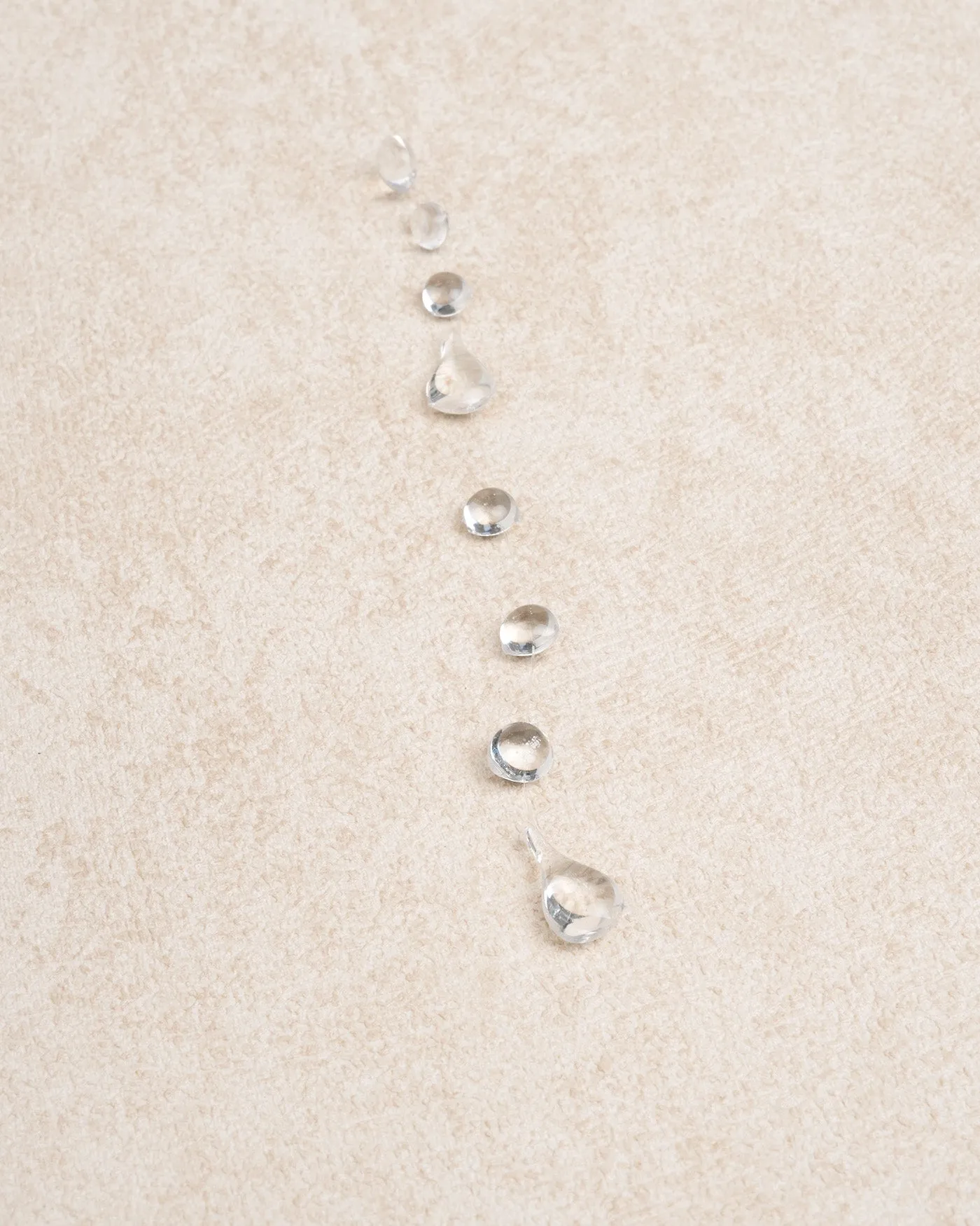 White Clear Crystal Dewdrop Necklace sold by rihoas product image thumbnail 2