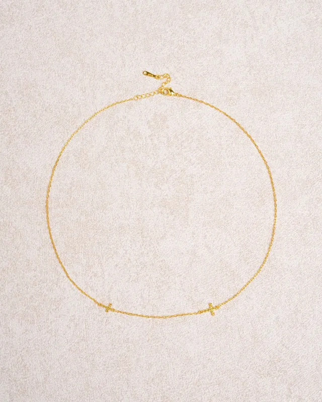 Gold Copper Necklace made by rihoas