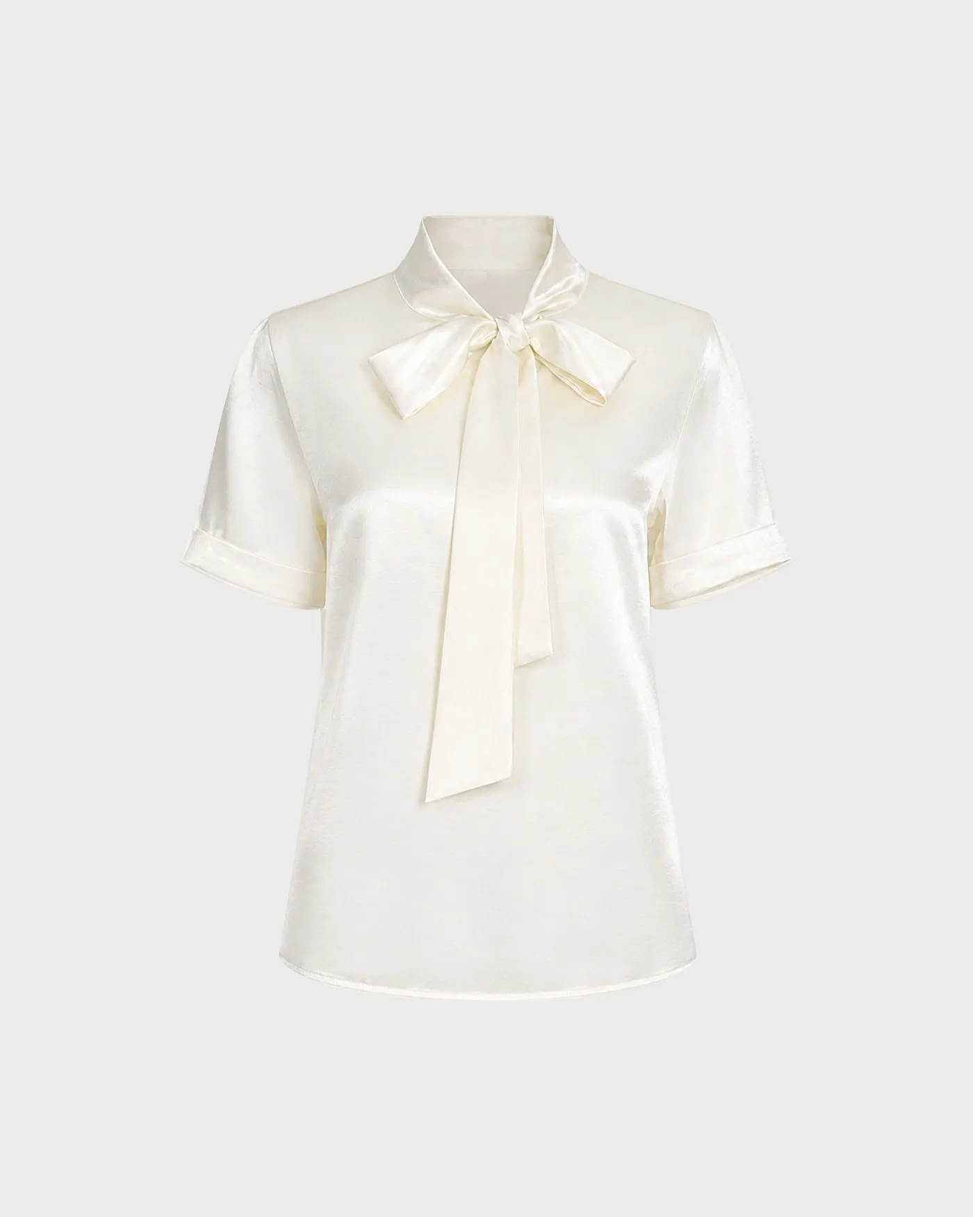 Off White Turtle Tie Regular Sleeve Shirt sold by rihoas product image thumbnail 5