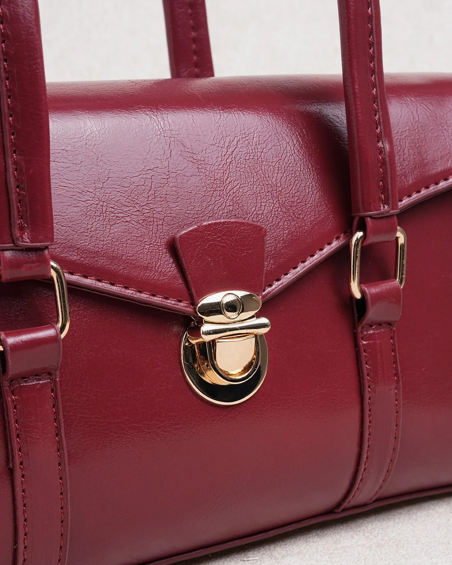 Red Leather Handbags sold by rihoas product image thumbnail 3