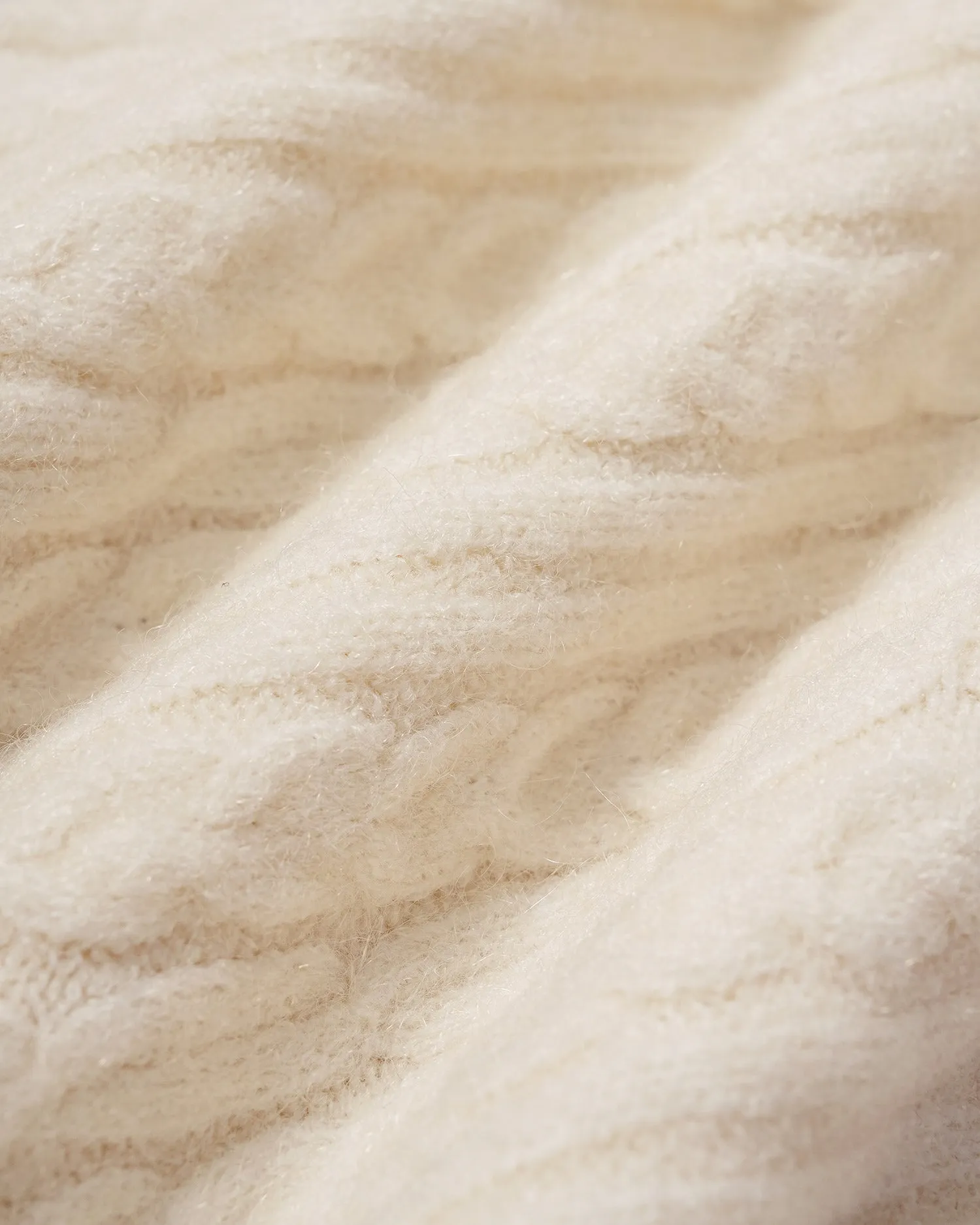 Apricot Ruffled Single Breasted Knit Cardigan sold by rihoas product image thumbnail 4