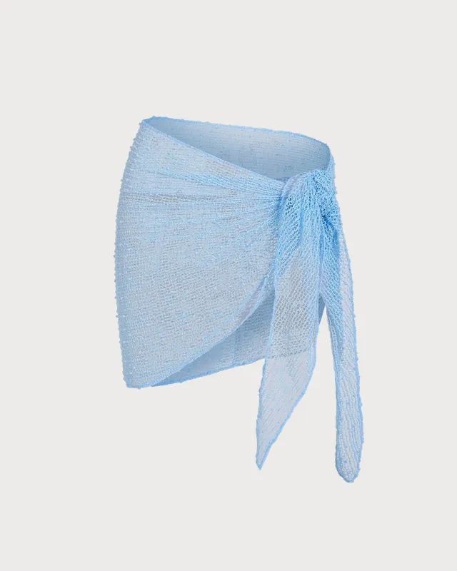 Blue Cut Out Cover-up made by rihoas