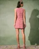 The Red Boat Neck Plaid Mini Dress sold by rihoas