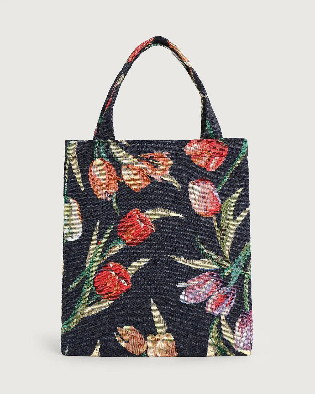The Floral Retro Canvas Handbag sold by rihoas product image thumbnail 4