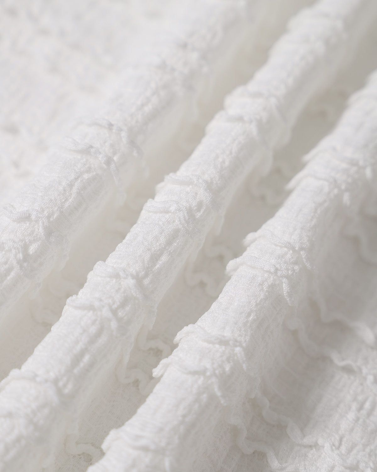 The Solid Round Neck Textured Top sold by rihoas product image thumbnail 5