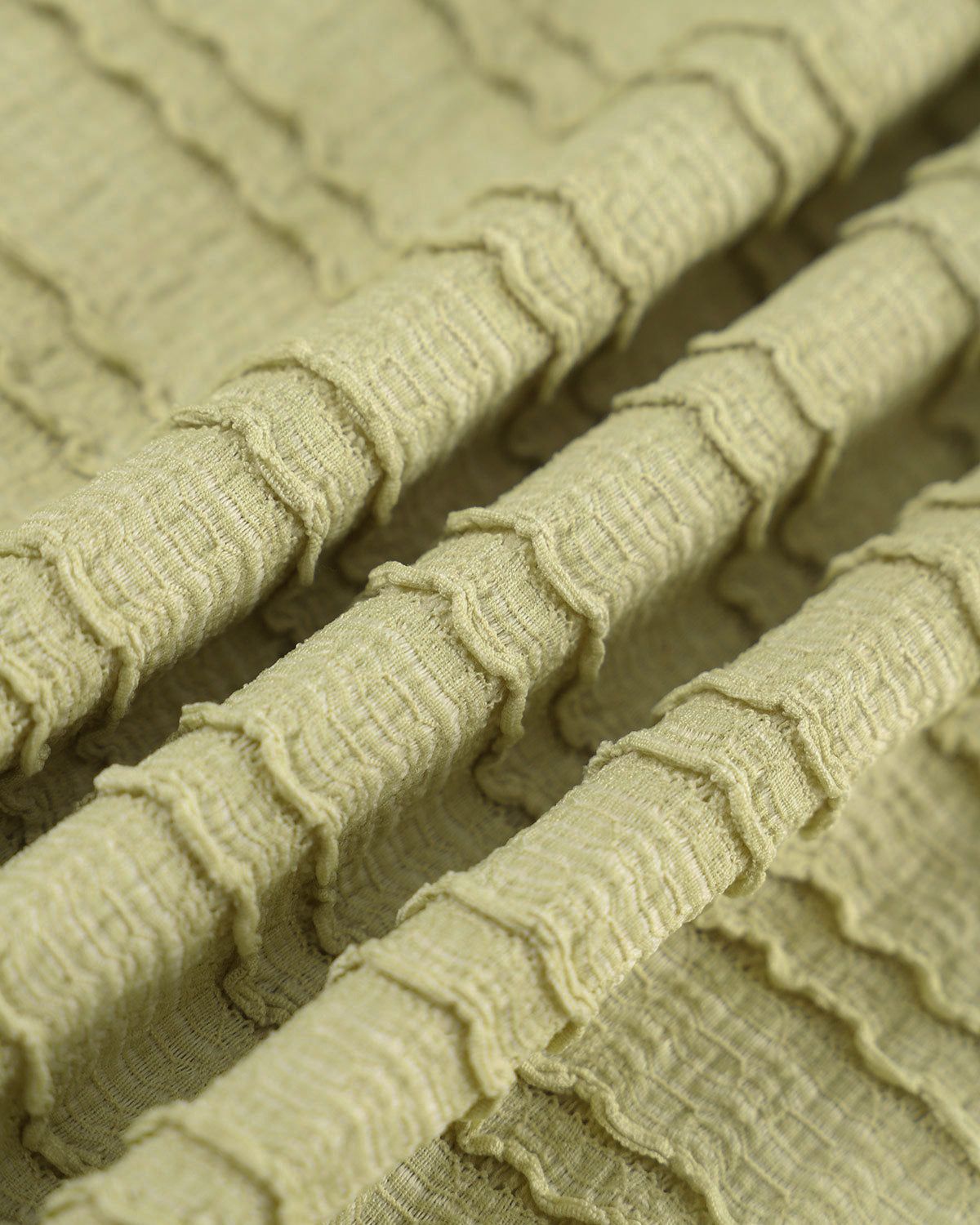 The Solid Round Neck Textured Top sold by rihoas product image thumbnail 2