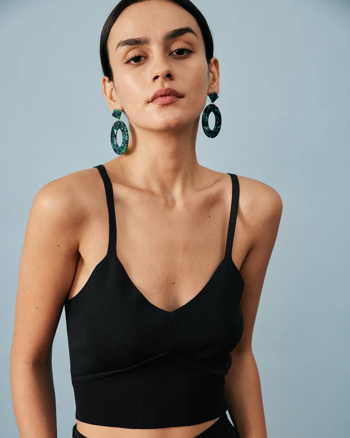 Ribbed Crop Cami Top sold by rihoas product image thumbnail 3