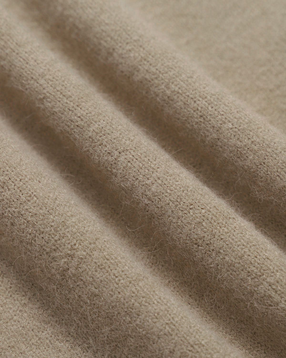 The Khaki Turtleneck Drop Shoulder Sweater sold by rihoas product image thumbnail 2