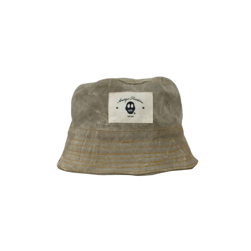 Military Canvas Bucket Hat made by ANITYA FANTOME
