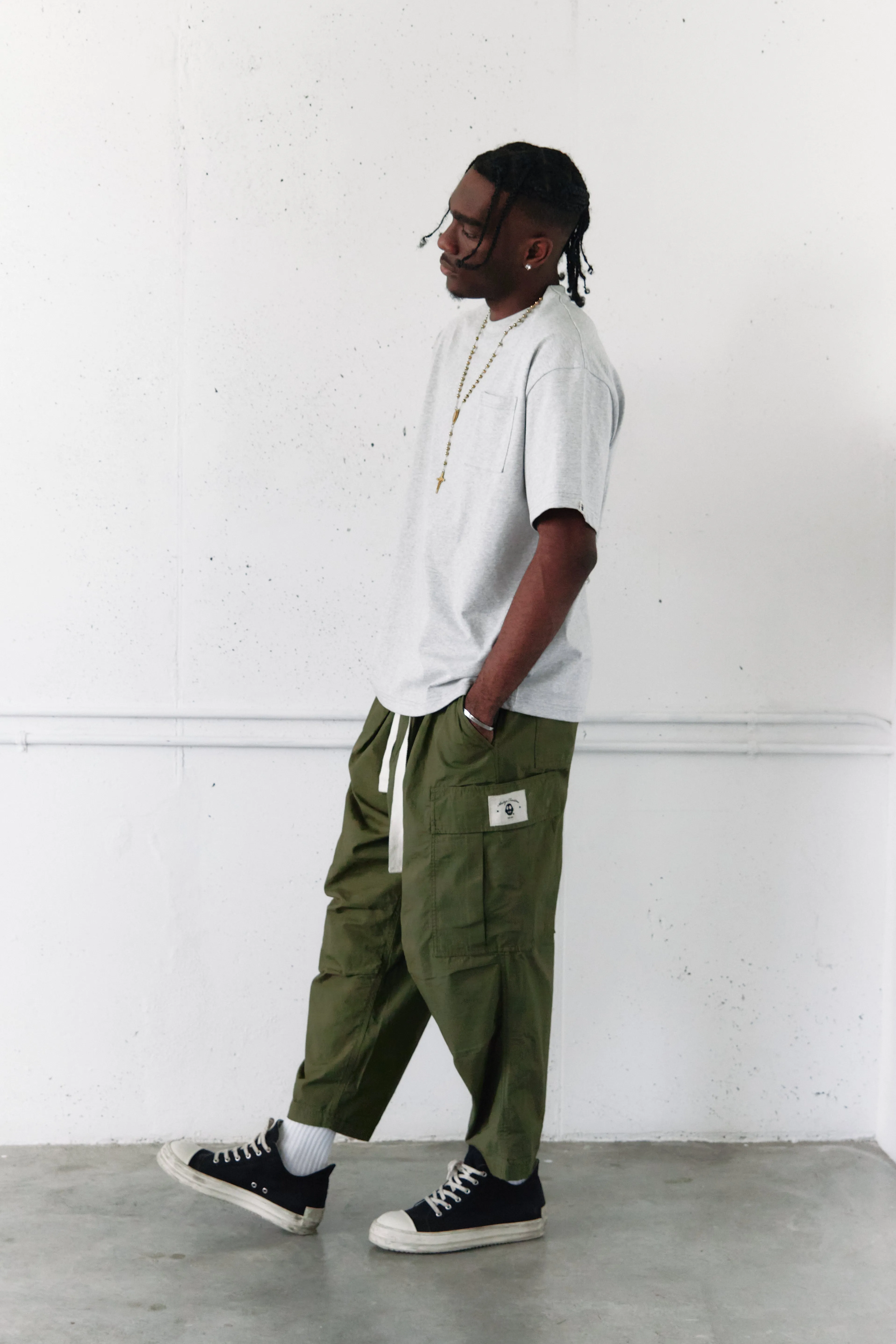 Basic Pocket Tee - Gray sold by ANITYA FANTOME product image thumbnail 5