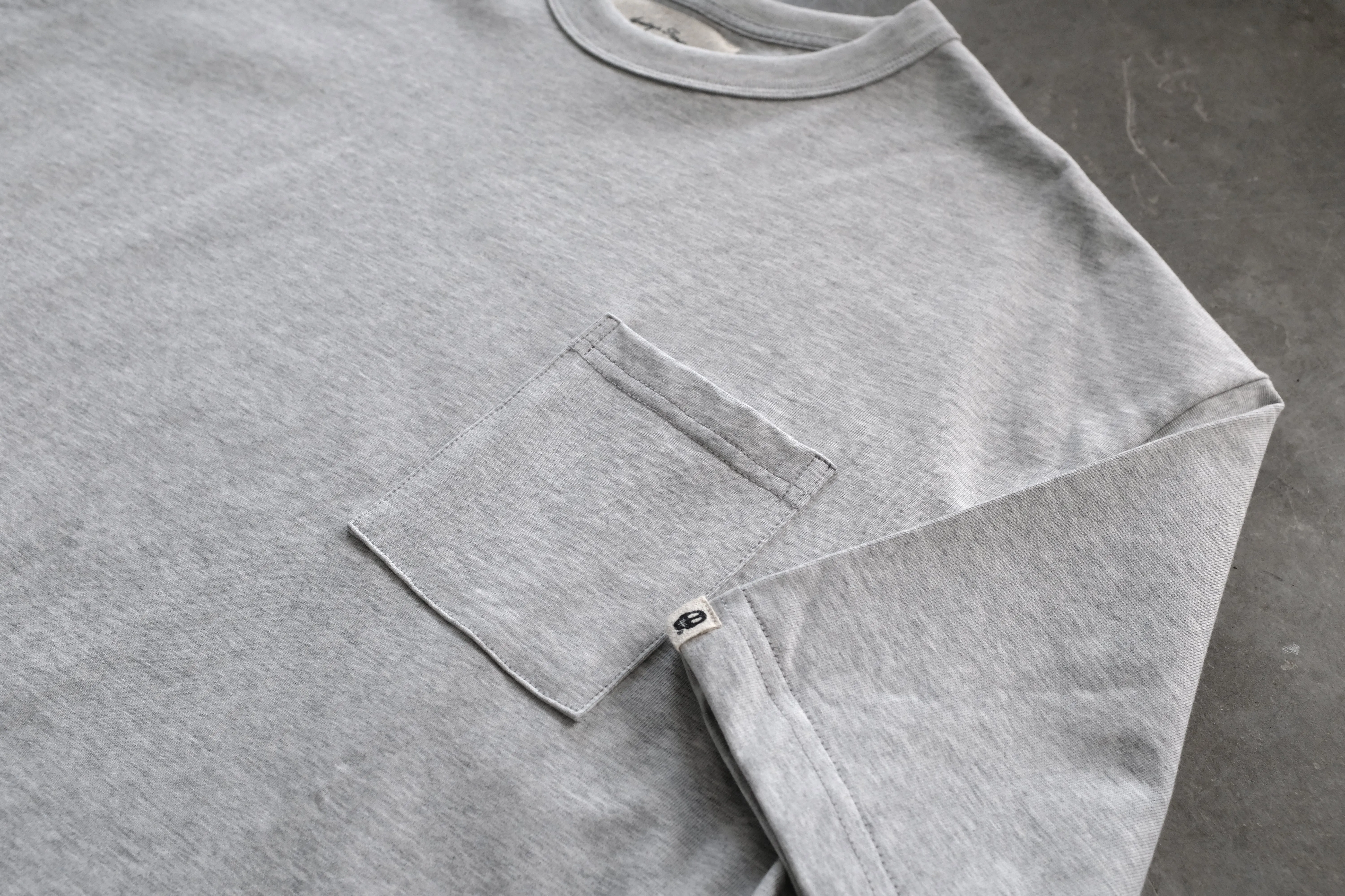 Basic Pocket Tee - Gray sold by ANITYA FANTOME product image thumbnail 2