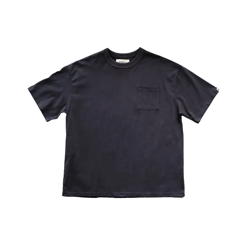 Basic Pocket Tee - Charcoal Gray made by ANITYA FANTOME