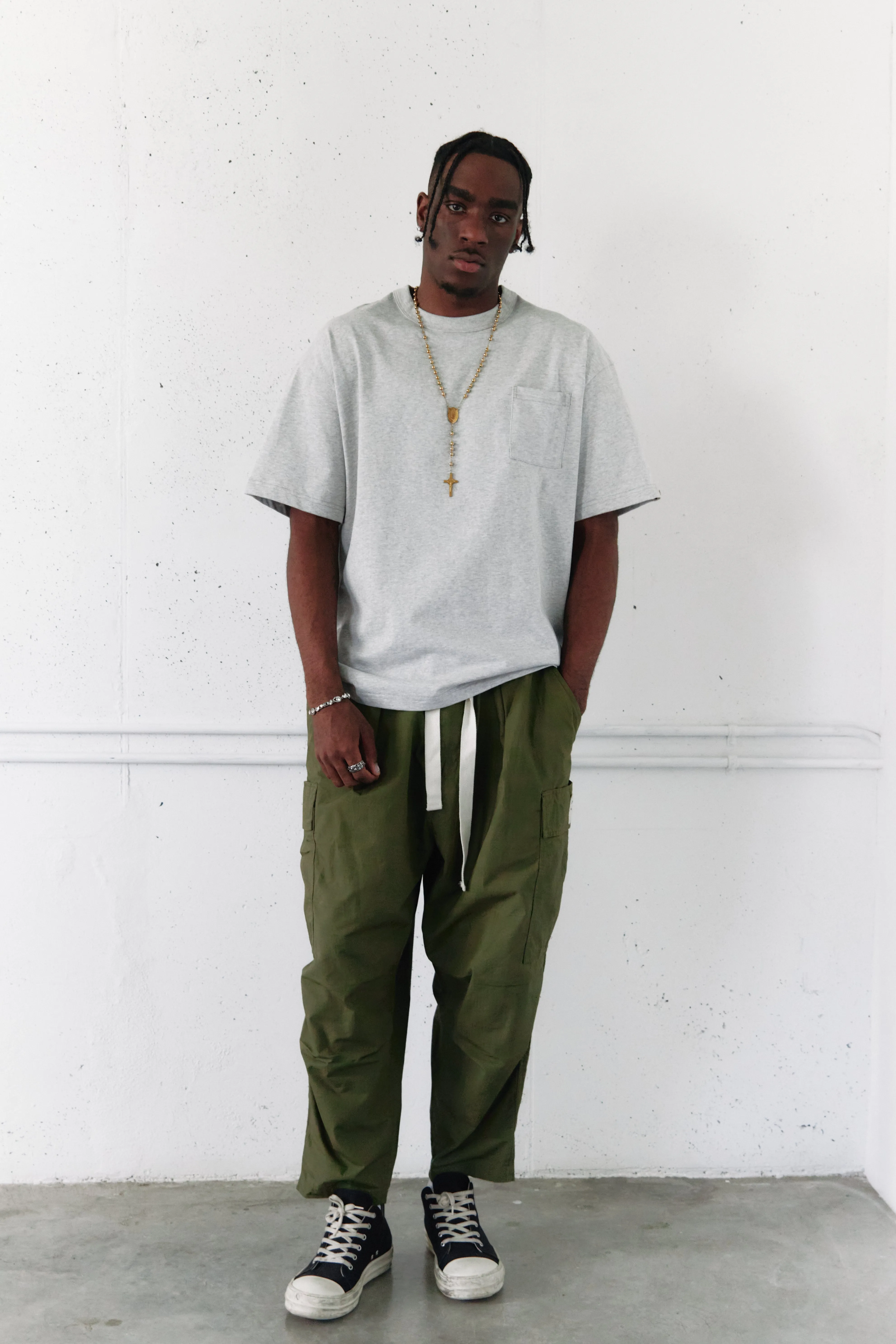 Basic Pocket Tee - Charcoal Gray sold by ANITYA FANTOME product image thumbnail 2