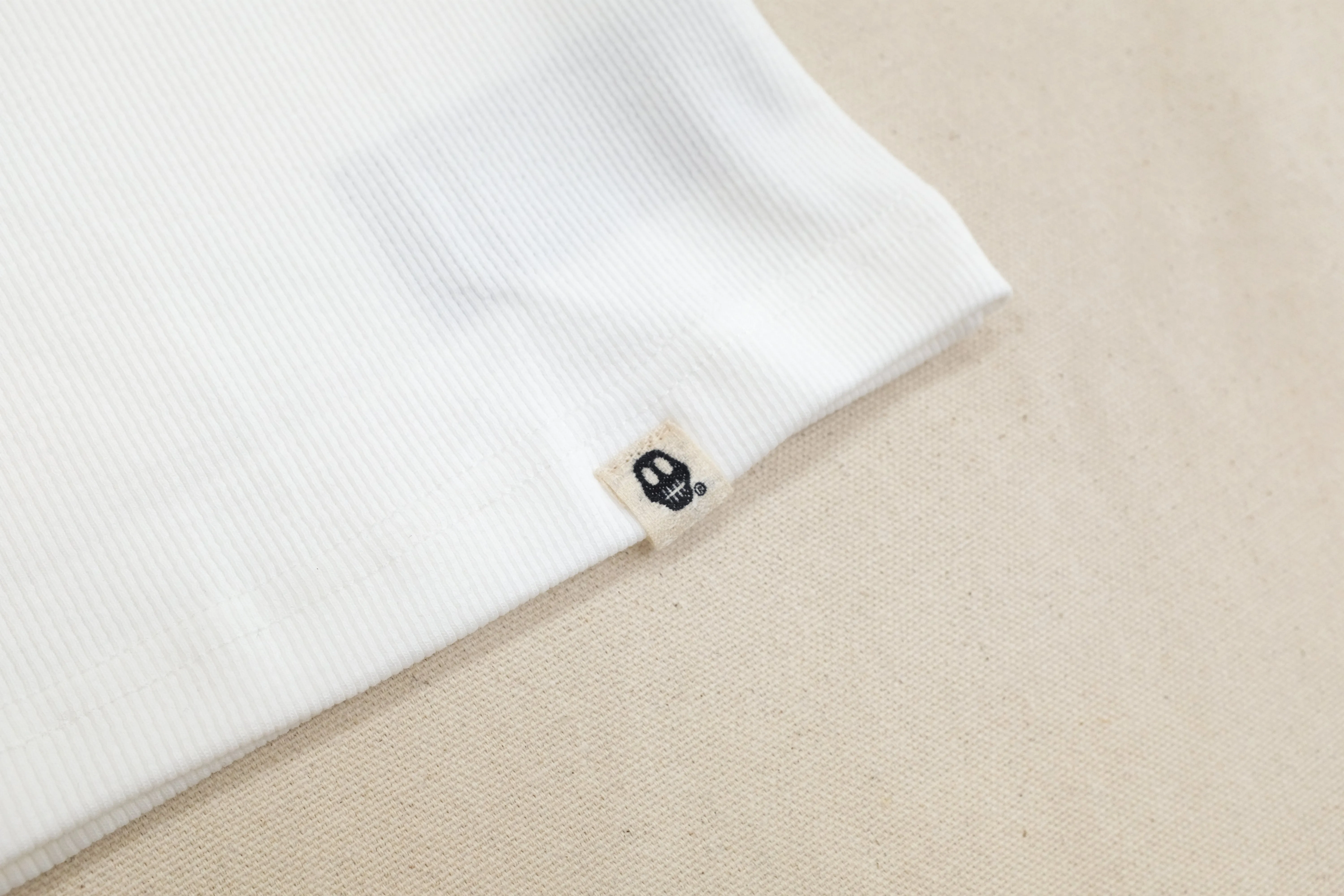 Woven Label Tank Top - White sold by ANITYA FANTOME product image thumbnail 3