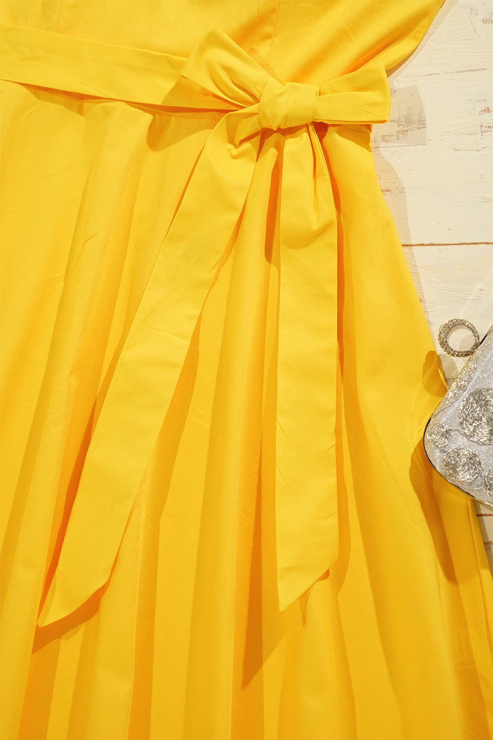 Solid Vintage 1950s Dress sold by Zapaka product image thumbnail 5