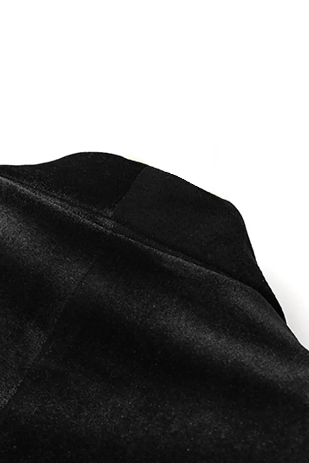 Black 2 Piece Shawl Lapel Women Party Suits sold by Zapaka product image thumbnail 4