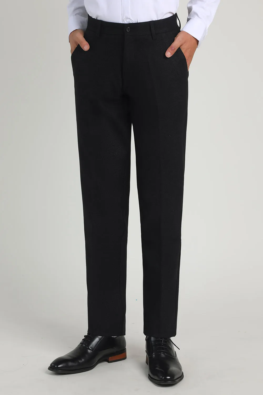 Black Straight Leg Men's Suits Pants sold by Zapaka