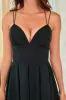 Spaghetti Straps Satin Little Back Dress sold by Zapaka