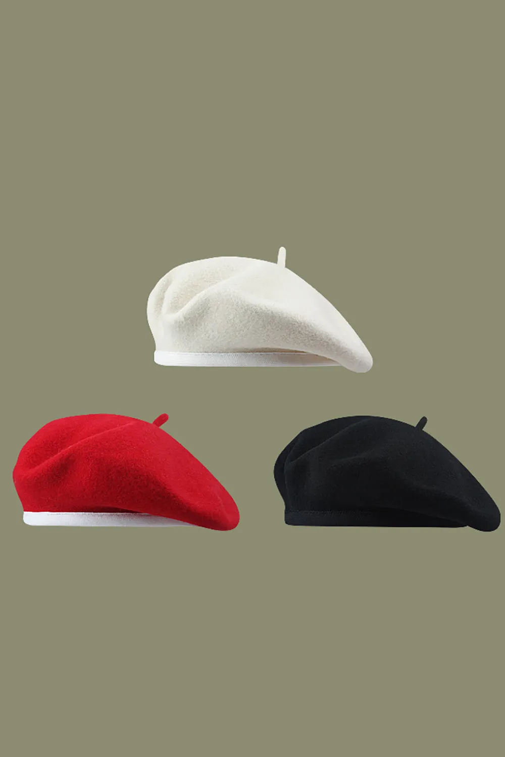 Red Berets Hat sold by Zapaka product image thumbnail 5