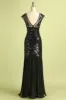 Black 1920s Sequined Flapper Dress sold by Zapaka