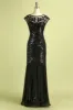 Black 1920s Sequined Flapper Dress sold by Zapaka