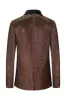 Sparkly Brown One Button Shawl Lapel Men's Blazer sold by Zapaka