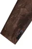 Sparkly Brown One Button Shawl Lapel Men's Blazer sold by Zapaka
