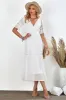 White Lace Boho Summer Dress sold by Zapaka