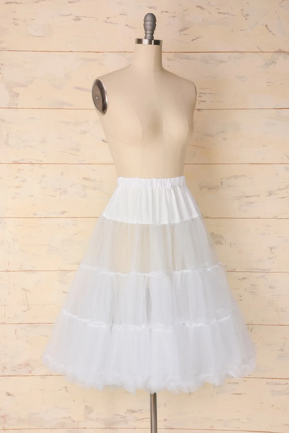 White Tulle Petticoat sold by Zapaka product image thumbnail 3