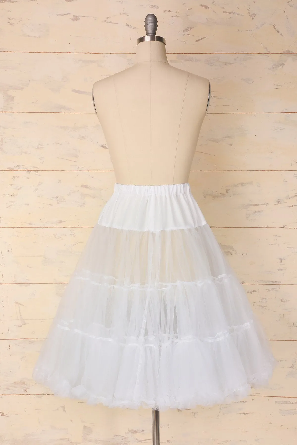 White Tulle Petticoat sold by Zapaka product image thumbnail 2