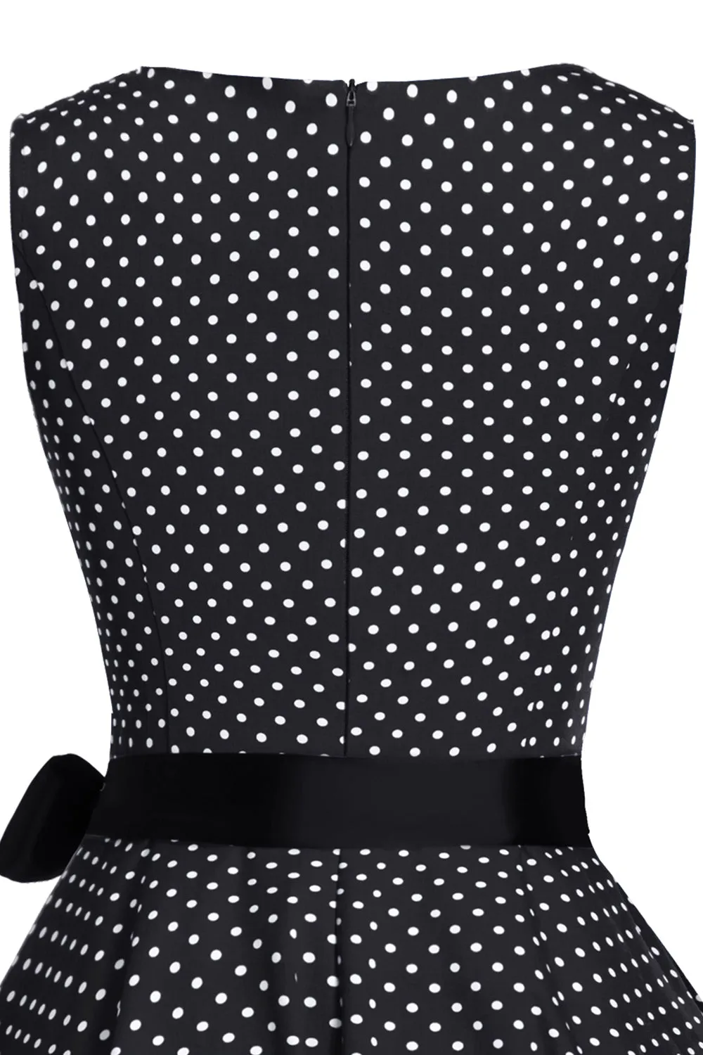 V Neck Dots 1950s Swing Dresses sold by Zapaka product image thumbnail 4