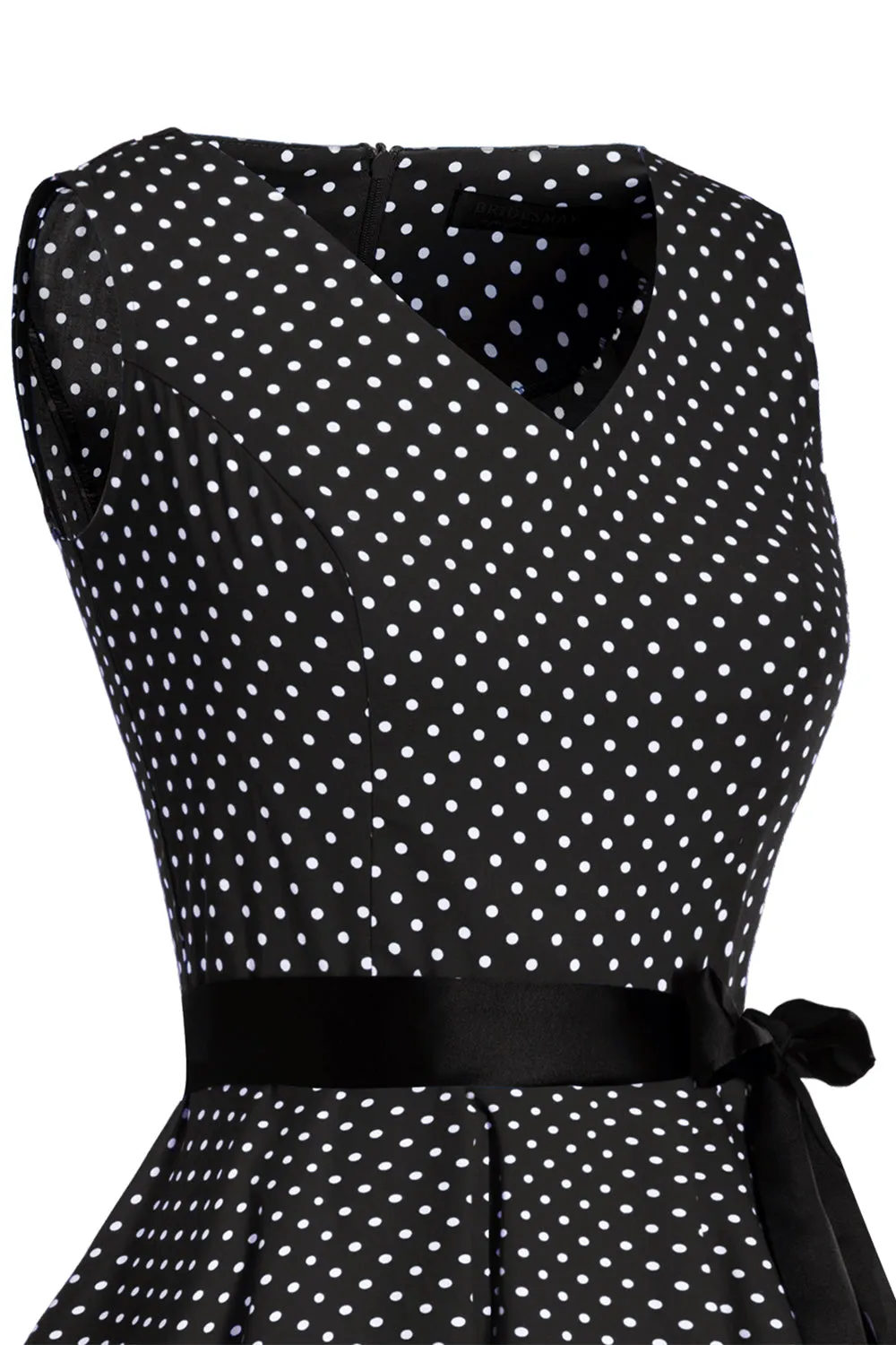V Neck Dots 1950s Swing Dresses sold by Zapaka product image thumbnail 5