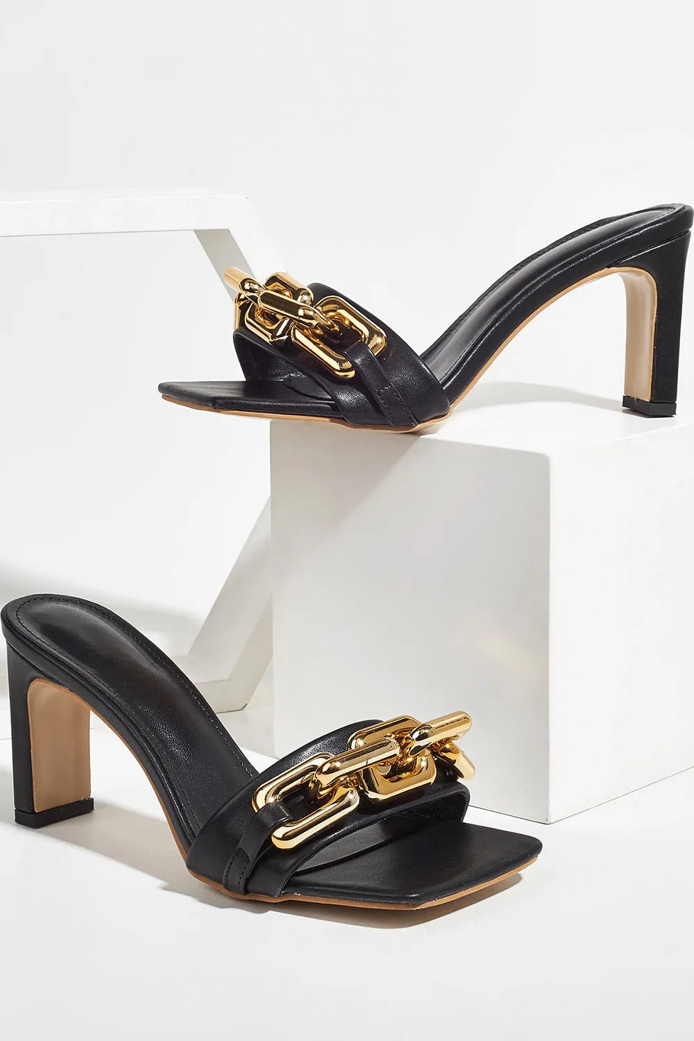 Red PU Sandals Slippers sold by Zapaka product image thumbnail 4