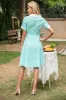 V Neck 1950s Swing Dress sold by Zapaka